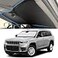 YOJOJOCO Windshield Sun Shade for Jeep 20142025 2026 Grand Cherokee Accessories OEM Size Auto Interior Front Window Sun Visor Heat Protection