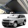 YOJOJOCO Windshield Sun Shade for Jeep 20142025 2026 Grand Cherokee Accessories OEM Size Auto Interior Front Window Sun Visor Heat Protection