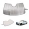 Lcojicep Windshield Sun Shade Compatible with MercedesBenz SClass W221 20082013W222 20142020 Foldable Front Windshield Sunshade Protector Block UV Rays Keep Your Car Cooler