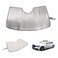 Lcojicep Windshield Sun Shade Compatible with MercedesBenz SClass W221 20082013W222 20142020 Foldable Front Windshield Sunshade Protector Block UV Rays Keep Your Car Cooler
