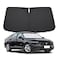 Lezcoan Windshield Sun Shade for Honda Accord 2023 2024 2025 2026 Front Window Sun Visor Protector Honda Accord Accessories Foldable Sunshade Blocks UV Rays Keeps Your Car Cooler