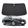 Lezcoan Windshield Sun Shade for Honda Accord 2023 2024 2025 2026 Front Window Sun Visor Protector Honda Accord Accessories Foldable Sunshade Blocks UV Rays Keeps Your Car Cooler