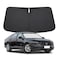 Lezcoan Windshield Sun Shade for Honda Accord 2023 2024 2025 2026 Front Window Sun Visor Protector Honda Accord Accessories Foldable Sunshade Blocks UV Rays Keeps Your Car Cooler