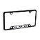 BMW License Plate Frame Wording Black
