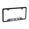 BMW License Plate Frame Wording Black