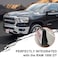 GZSH Front License Plate Frame for Ram 1500 DT 2019 2020 2021 2022 2023 2024 Licence Plate Holder fits Perfectly with Curvature of Front Bumper Ram License Plate Frame Replace OE CH1068151 68274215AE