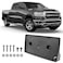 GZSH Front License Plate Frame for Ram 1500 DT 2019 2020 2021 2022 2023 2024 Licence Plate Holder fits Perfectly with Curvature of Front Bumper Ram License Plate Frame Replace OE CH1068151 68274215AE