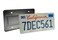 LFPartS Stainless Steel License Plate Durable Car Tag Holder Backing Reinforce Bracket Black