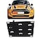JGR No Drill Tow Eye Front Bumper Tow Hook License Plate Mount Bracket Holder Adapter Relocation Kit for MINI Cooper S Countryman Peaceman R60 R61 F55 F56 2014present