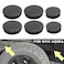 RDBS 6PCS Frame Tube Hole Plugs for 20012019 GMC Sierra and Chevrolet Silverado 2500HD Rear Wheel Well and Cab Frame Holes