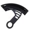 HTTMT MT36006 Motorcycle Black Vertical Curved Mount License Plate Bracket Tag Holder Compatible with 20062012 YZFR6 20062011 Suzuki Boulevard M109R