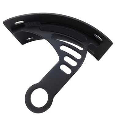 HTTMT MT36006 Motorcycle Black Vertical Curved Mount License Plate Bracket Tag Holder Compatible with 20062012 YZFR6 20062011 Suzuki Boulevard M109R