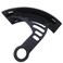 HTTMT MT36006 Motorcycle Black Vertical Curved Mount License Plate Bracket Tag Holder Compatible with 20062012 YZFR6 20062011 Suzuki Boulevard M109R