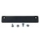 Donkey Auto Premium Rubber Coated Bar Magnet Demo License Plate Holder 1 Bar and Hardware