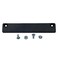 Donkey Auto Premium Rubber Coated Bar Magnet Demo License Plate Holder 1 Bar and Hardware