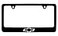 Chevrolet Chevy Logo Black Metal License Plate Frame Holder