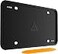 Aujen Silicone License Plate Frames Black 1 Pack Car License Plate Frame Universal US Car Black License Plate Holders Brackets RustProof RattleProof WeatherProof Car AccessoriesBlack