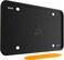 Aujen Silicone License Plate Frames Black 1 Pack Car License Plate Frame Universal US Car Black License Plate Holders Brackets RustProof RattleProof WeatherProof Car AccessoriesBlack