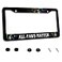 Invincibleframe Personalized License Plate Frame All Paws Matter Rainbow Animal Paw Prints Metal License Plate Accessory Decorative 2 Holes and Screws Fits US Standard License Plates Size 122 x 63 Inc