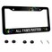Invincibleframe Personalized License Plate Frame All Paws Matter Rainbow Animal Paw Prints Metal License Plate Accessory Decorative 2 Holes and Screws Fits US Standard License Plates Size 122 x 63 Inc