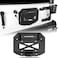 u-Box uBox JK Spare Tire Delete License Plate Relocation Kit w 2x Plate Illuminate Light Third Brake Light for Jeep Wrangler JK 20072018 Unlimited