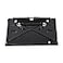 1409KMT License Plate Tag Bracket Rear with Hinge Compatible with 19681972 Chevelle Monte Carlo Impala Rear License Plate Bracket