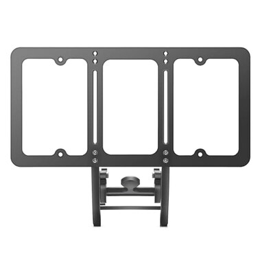 TesFram No Drill Front License Plate Holder for Tesla Model Y 20202024 HeightAdjustable USA PatentMade Front License Plate Bracket Mounting Kit with Anti Theft Features