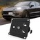 Biinfly No Drill Front License Frame Compatible with Porsche Cayenne Turbo 20192023 AntiTheft License Plate Grille Mount Holder Car Tag Covers RustProof RattleProof Car Accessories