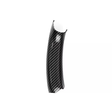 Bayyee Car Inner Door Handle Shell Door Armrest Handle Box Cover for BMW X3 X4 F25 F26 2010 2011 2012 2013 2014 2015 2016 2017 Left Driver Side Carbon Fiber