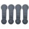 Beatifufu 4Pcs Car Window Crank Handles Manual Window Winder Replacement for Auto Interior Door Crank Handle Kit 440In Durable Plastic