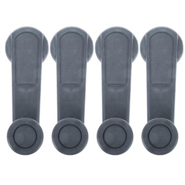 Beatifufu 4Pcs Car Window Crank Handles Manual Window Winder Replacement for Auto Interior Door Crank Handle Kit 440In Durable Plastic