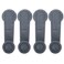 Beatifufu 4Pcs Car Window Crank Handles Manual Window Winder Replacement for Auto Interior Door Crank Handle Kit 440In Durable Plastic