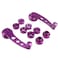 BESPORTBLE Window Crank Handle Replacement Universal Window Winder Universal Window Winder Car Window Riser Handle Aluminum Alloy Automotive Replacement Riser 1 Pair Purple