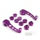 BESPORTBLE Window Crank Handle Replacement Universal Window Winder Universal Window Winder Car Window Riser Handle Aluminum Alloy Automotive Replacement Riser 1 Pair Purple