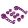 BESPORTBLE Window Crank Handle Replacement Universal Window Winder Universal Window Winder Car Window Riser Handle Aluminum Alloy Automotive Replacement Riser 1 Pair Purple