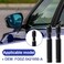 CustomyLife 4pcs Car Door Lock Knobs Inner Front Rear Door Lock Cover Pull Pin Cap Compatible with FODZ5421850A F150 F150 Replacement Accessories for Most Cars