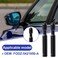 CustomyLife 4pcs Car Door Lock Knobs Inner Front Rear Door Lock Cover Pull Pin Cap Compatible with FODZ5421850A F150 F150 Replacement Accessories for Most Cars