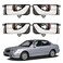 Gaogsiy Interior Inner Door Handles4pcs Fits Sonata 2005 2006 2007 2008 Front Rear Left Driver Right Passenger Replace 826103K020XZ HY1352134 HY1553108