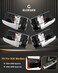 Gledewen Interior Door Handle 4PCS Compatible with 20042009 Kia Spectra 20052009 Kia Spectra5 Chrome Front Rear Left Driver Right Passenger Replace 826102F020 826202F020 826102F000