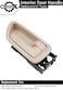 Gledewen Interior Door Handle WBezel Compatible with 20002007 Toyota Avalon Sequoia TundraCrew Cabs Beige FrontRear Inside Right Passenger 692050C030E169205AC010E1