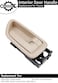 Gledewen Interior Door Handle WBezel Compatible with 20002007 Toyota Avalon Sequoia TundraCrew Cabs Beige FrontRear Inside Right Passenger 692050C030E169205AC010E1