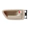 Gledewen Interior Door Handle WBezel Compatible with 20002007 Toyota Avalon Sequoia TundraCrew Cabs Beige FrontRear Inside Right Passenger 692050C030E169205AC010E1