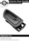 Gledewen Interior Door Handle with Bezel Gray Compatible with 20002007 Toyota Avalon Sequoia Tundra Crew Cabs Only FrontRear Inside Right Passenger Side 692050C030B1 Inner Door Handle