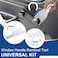 Gulfmew 1 Pcs 76951 Window Handle Removal Tool 20 Pcs 76980 Car Window Handle Crank Retainer Clip Car Inside Door Panel Removal Metal Tool Kit Universal Fit for Most Vehicles