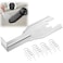 Gulfmew 1 Pcs 76951 Window Handle Removal Tool 20 Pcs 76980 Car Window Handle Crank Retainer Clip Car Inside Door Panel Removal Metal Tool Kit Universal Fit for Most Vehicles