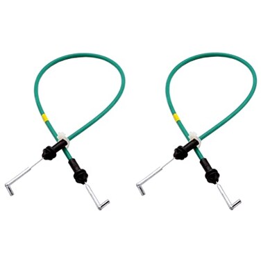 HAOTOM 2pcs Door Handle Cable Assembly Compatible for Kia Spectra 2004 2005 2006 2007 2008 2009 Inner Front Left Driver Side Door Cable 813712F000