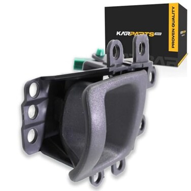 KarParts360 for Dodge Dakota 1997 1998 1999 2000 Interior Door Handle Front OR Rear Driver Side Black TrimAll Submodels CH1352116 5FT39DX9