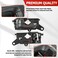 OEMASSIVE Interior Door Handle for Hyundai Sonata 20082010 Front Left Drive Door Handle Replacement 826103K520HZ HY1352135Black