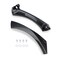 Qagea Carbon Fiber Rear Left Interior Inner Door Panel Handle and Door Pull Outer Trim Cover Replacement for 20042011 BMW 3 Series 318 320 325 330 335 E90E91