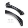 Qagea Carbon Fiber Rear Left Interior Inner Door Panel Handle and Door Pull Outer Trim Cover Replacement for 20042011 BMW 3 Series 318 320 325 330 335 E90E91